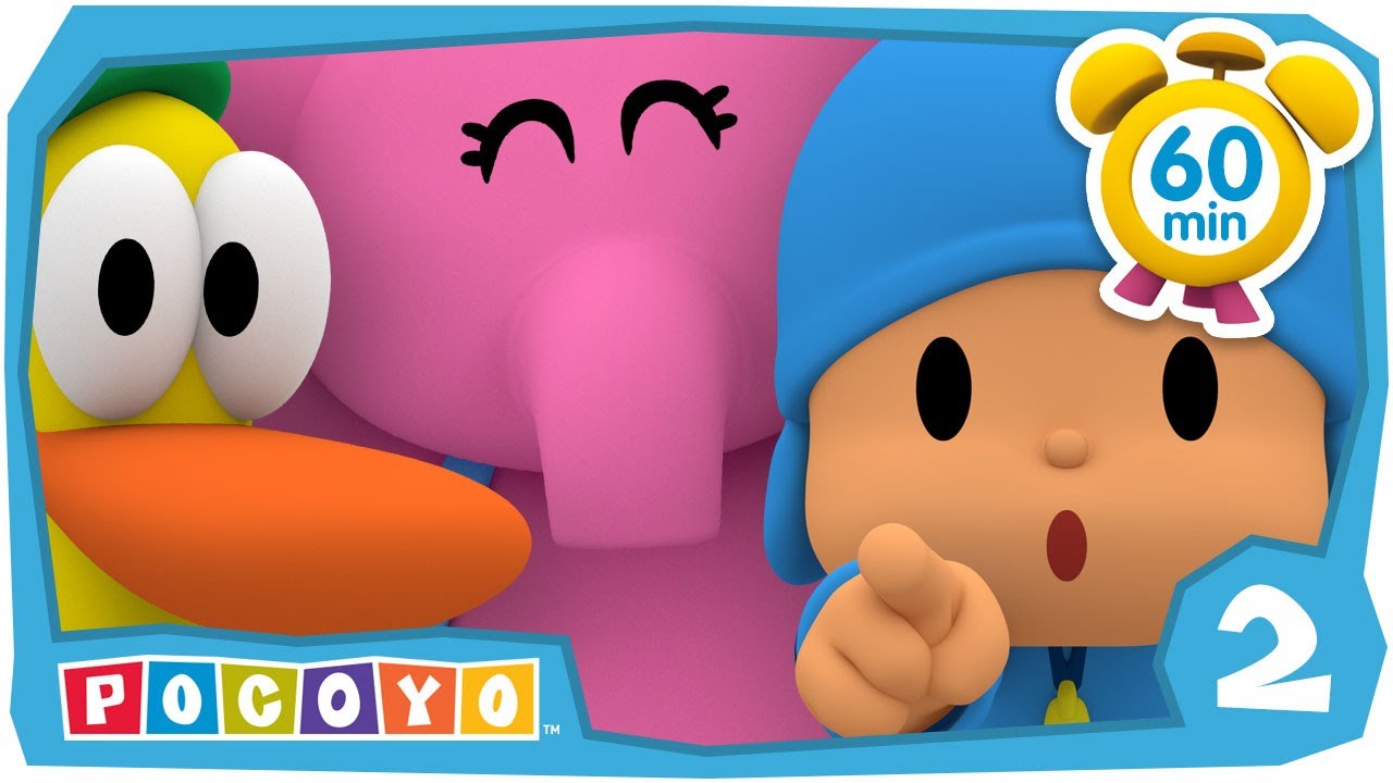 🗝 POCOYÓ en ESPAÑOL LATINO| La llave maestra [ 60 min ] | CARICATURAS y DIBUJOS ANIMADOS para niños