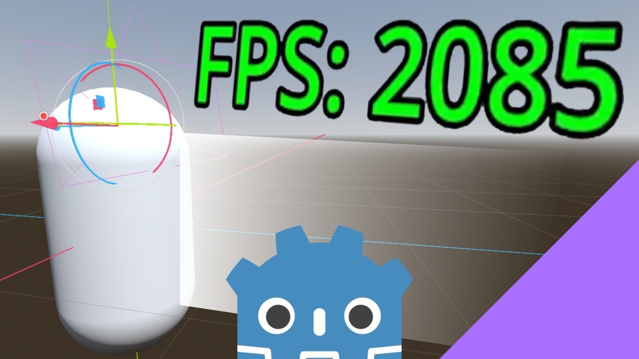 Make your Godot game look smoother in 40 seconds