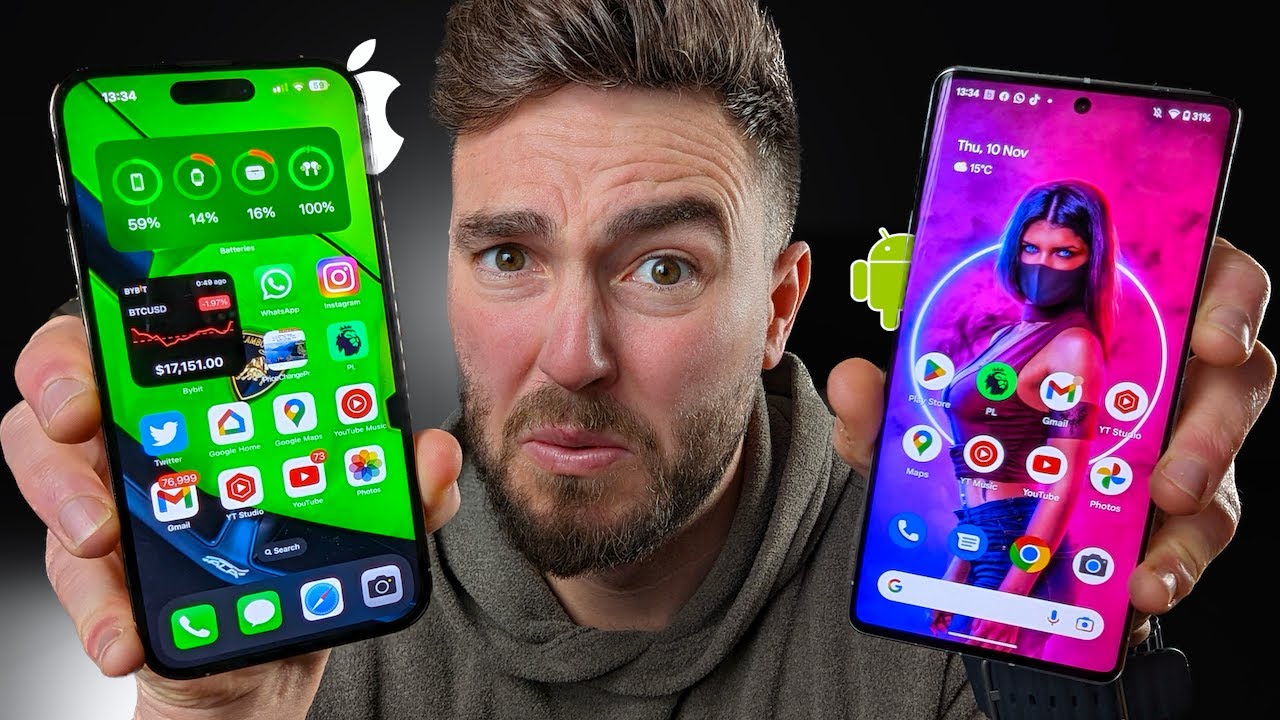 Pixel 7 Pro против iPhone 14 Pro Max — КТО-ТО ДОЛЖЕН ЭТО СКАЗАТЬ!!!