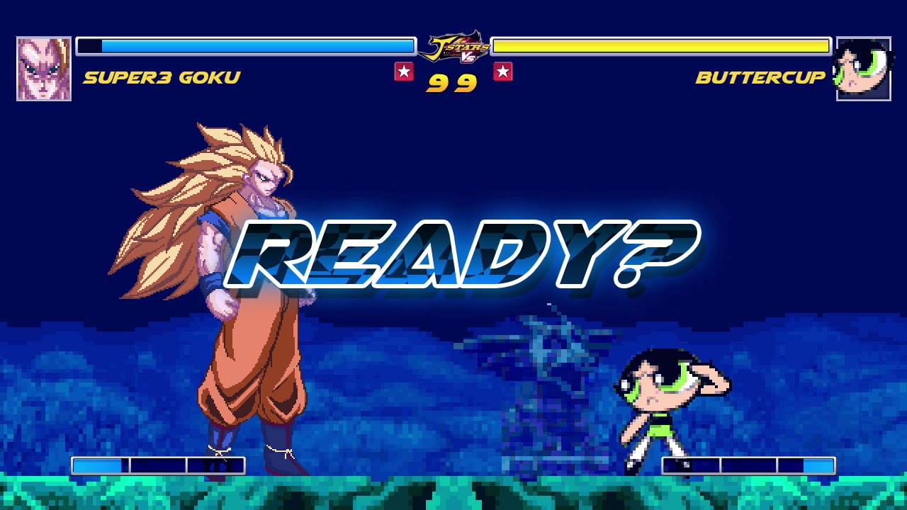 Amazing fight! Goku SS2, SS3 and UI vs All Powerpuff Girls