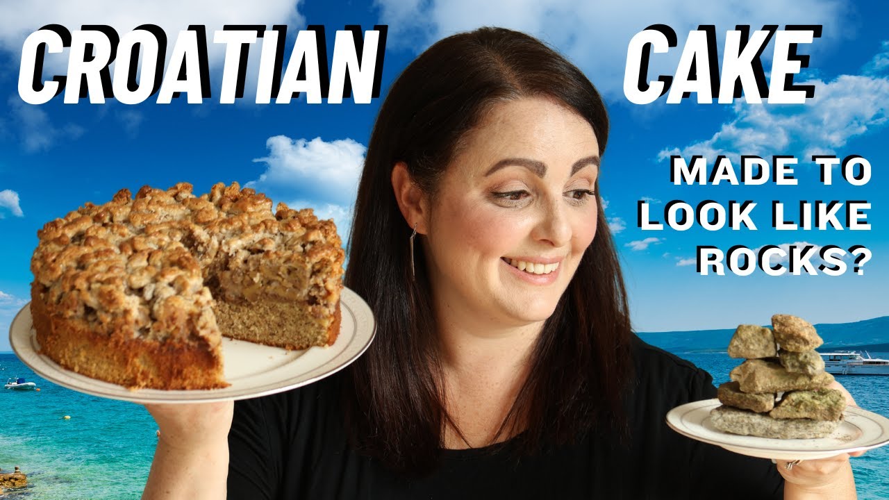 Croatian Walnut Cake from Dol | Torta Hrapoćuša