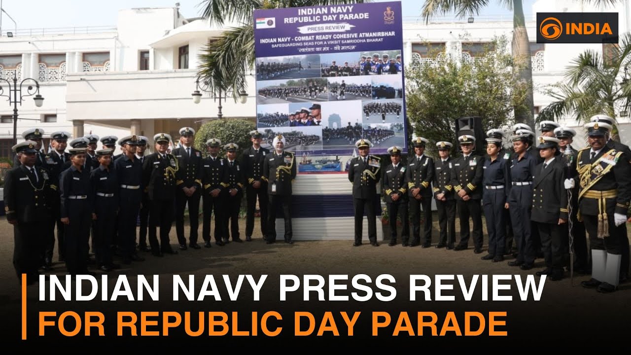 Indian Navy press review for Republic Day Parade