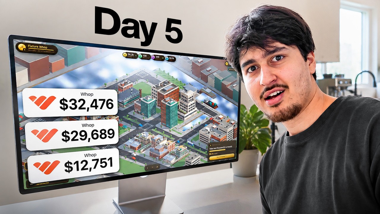 I Turned my $87k/mo Whop Business into a Video Game