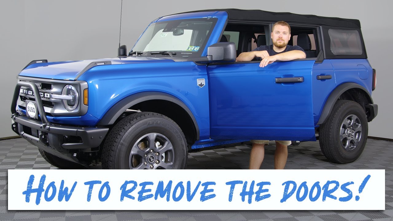 How To Remove The Doors on the New Ford Bronco (Jeep Guy's First Time)