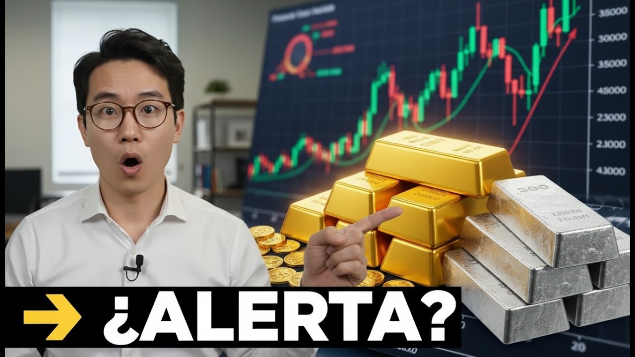 Alerta: Oro sube con fuerza mientras la plata rompe una barrera clave