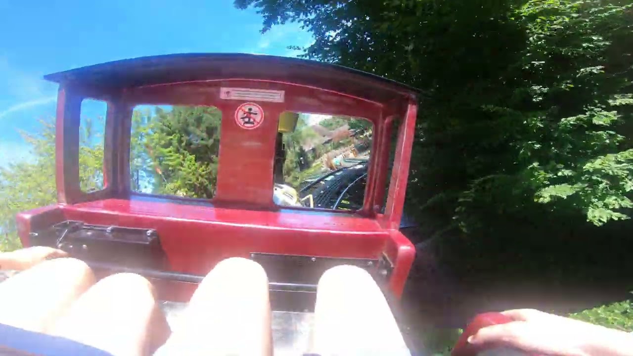 Alpenexpress Enzian damals - Onride - Europa Park