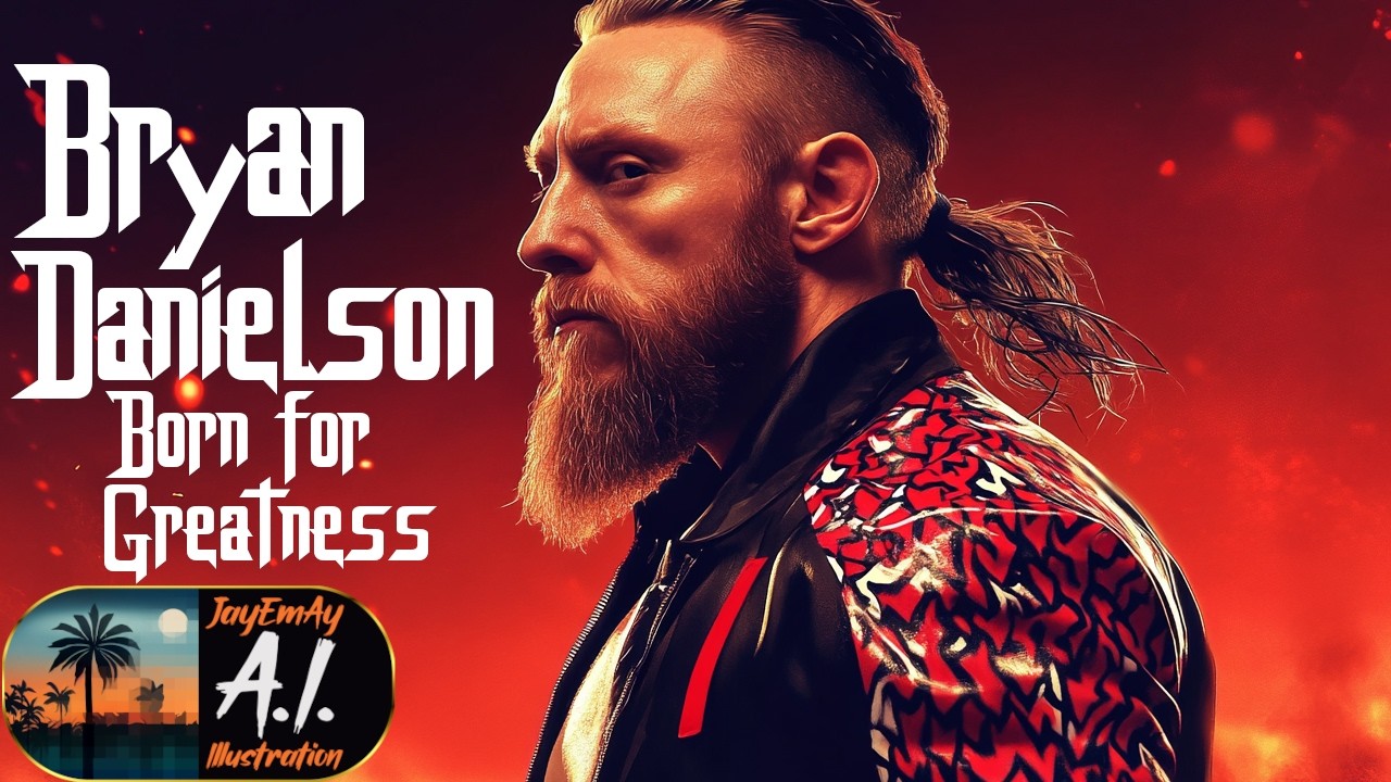Bryan Danielson - Born for Greatness (Remix +Chant) [version 2] - Illustrated by an AI - AEW Theme