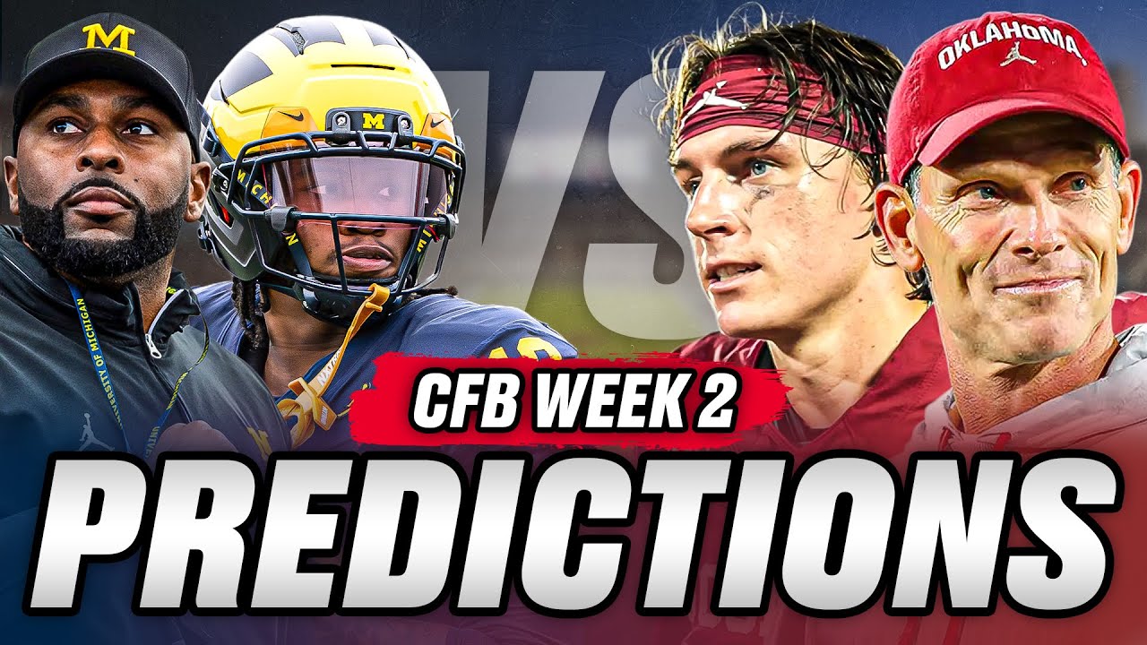 Michigan vs Oklahoma Preview and Picks | College Football Week 2