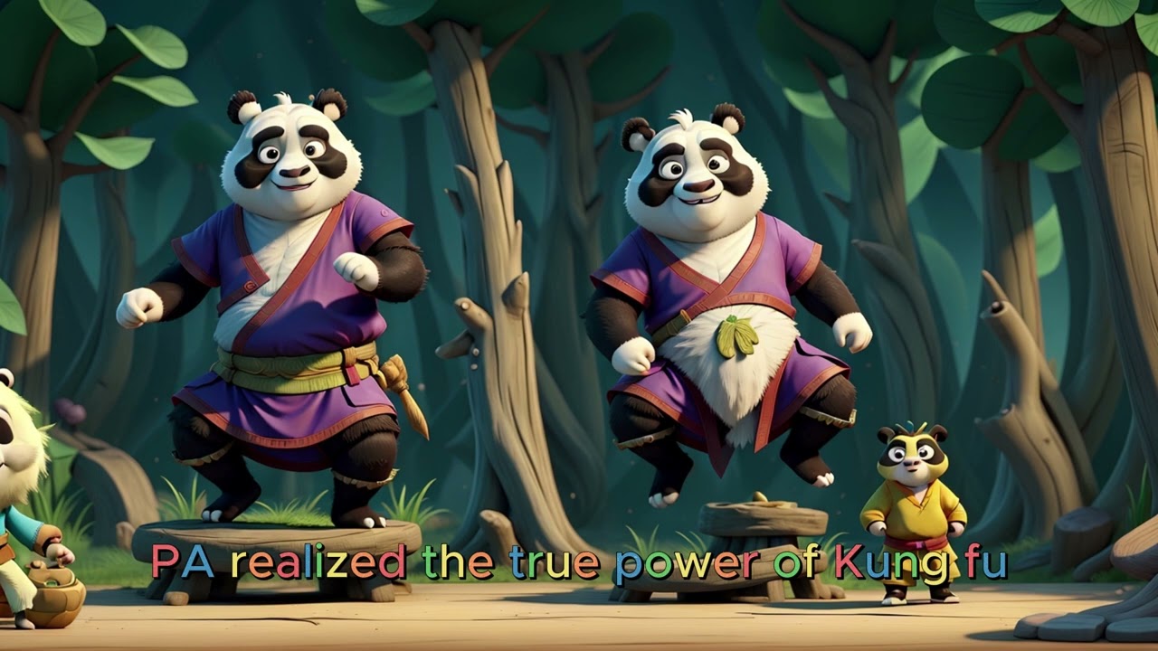 The Legend of Kung Fu Panda: Po's Journey - Fairy Tales for Kids