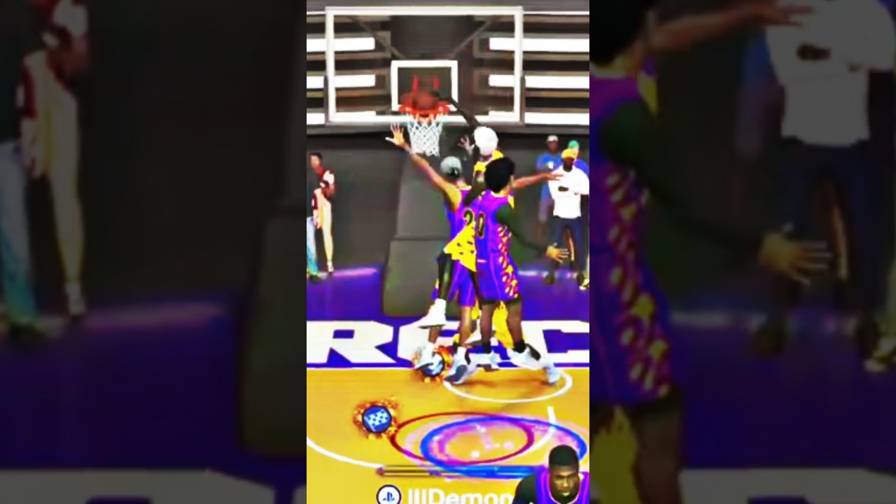 MY 6&rsquo;10 LEBRON JAMES BUILD GETS ELITE CONTACT DUNKS 😤 NBA2K24 POWER OF 99 DUNK #nba2k24 #viral