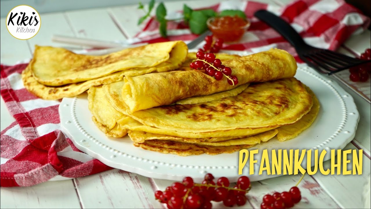 Leckerste Pfannkuchen - zum selber machen / Pfannekuchen Grundrezept