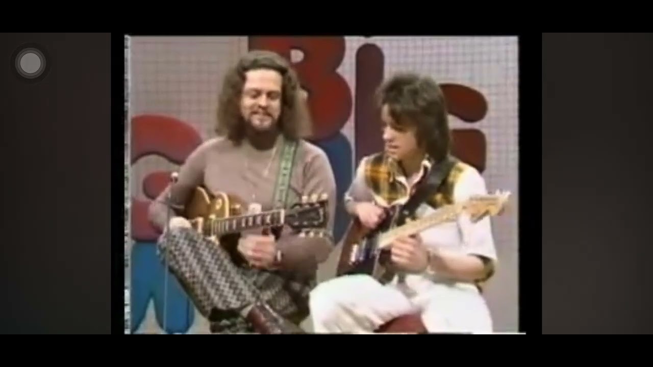 Guitar Performance with Woody, Eric and Big Jim Sullivan (Shang-a-Lang TV Show) (Bay City Rollers)