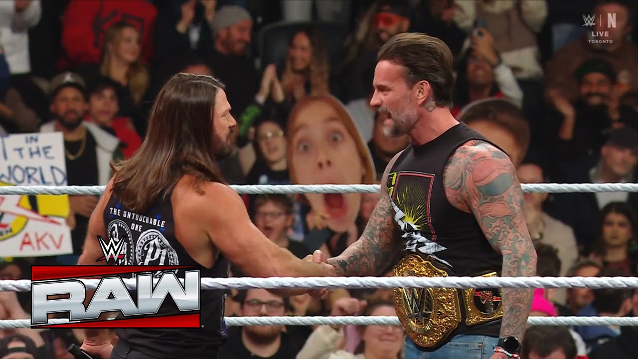 CM Punk против AJ Styles за титул? RAW преподнес неожиданный сюрприз.