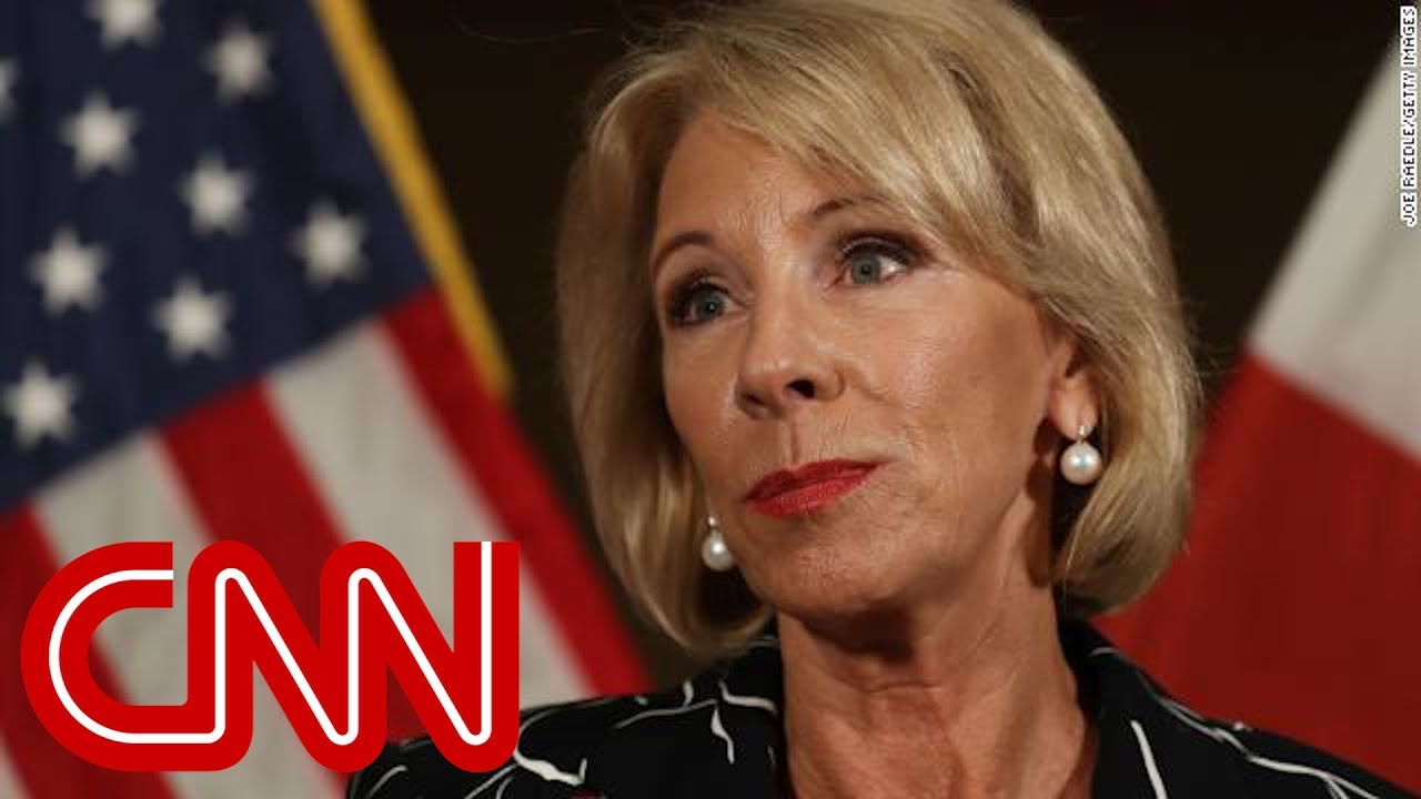 DeVos struggles to answer questions about schools in home state
