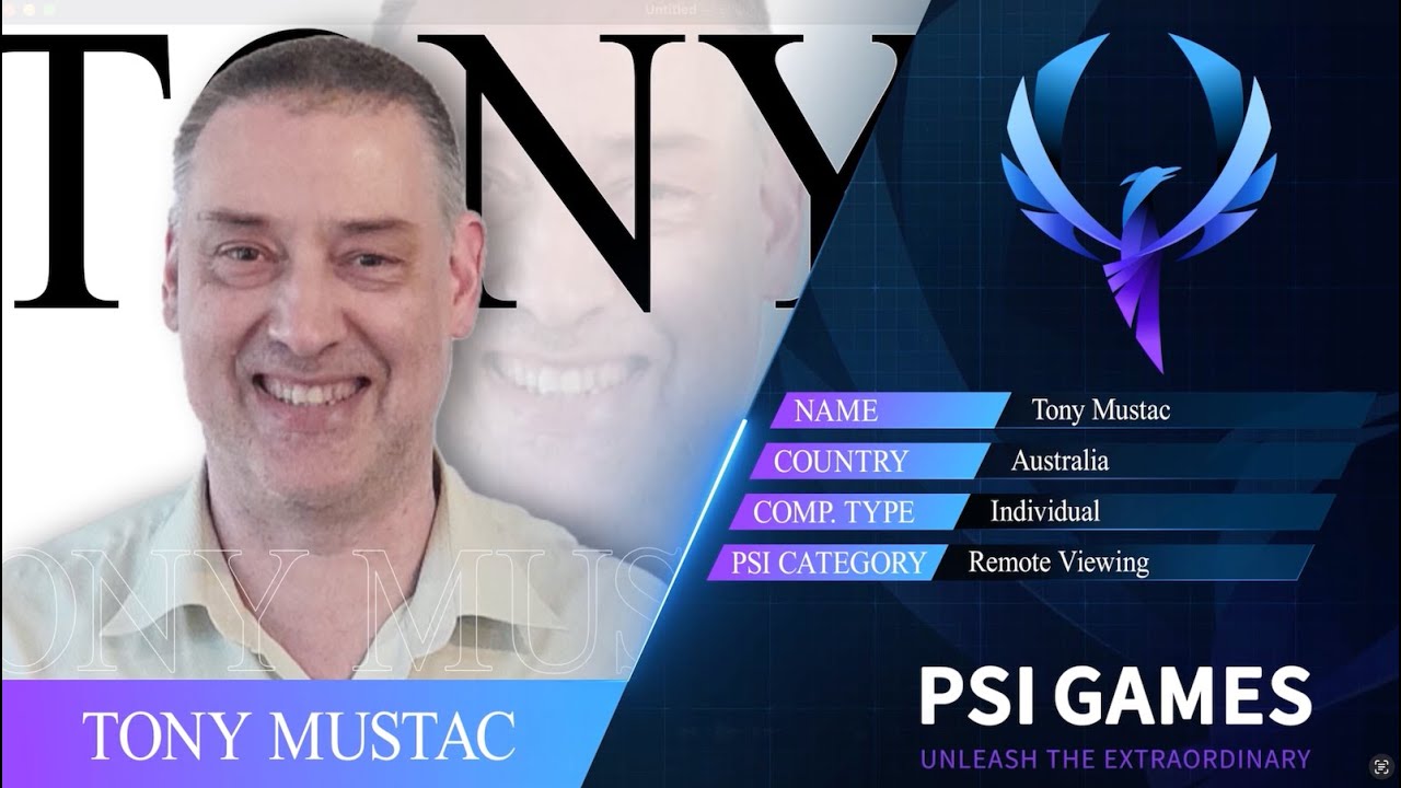 Tony Mustac - Psi Games Perceptualist