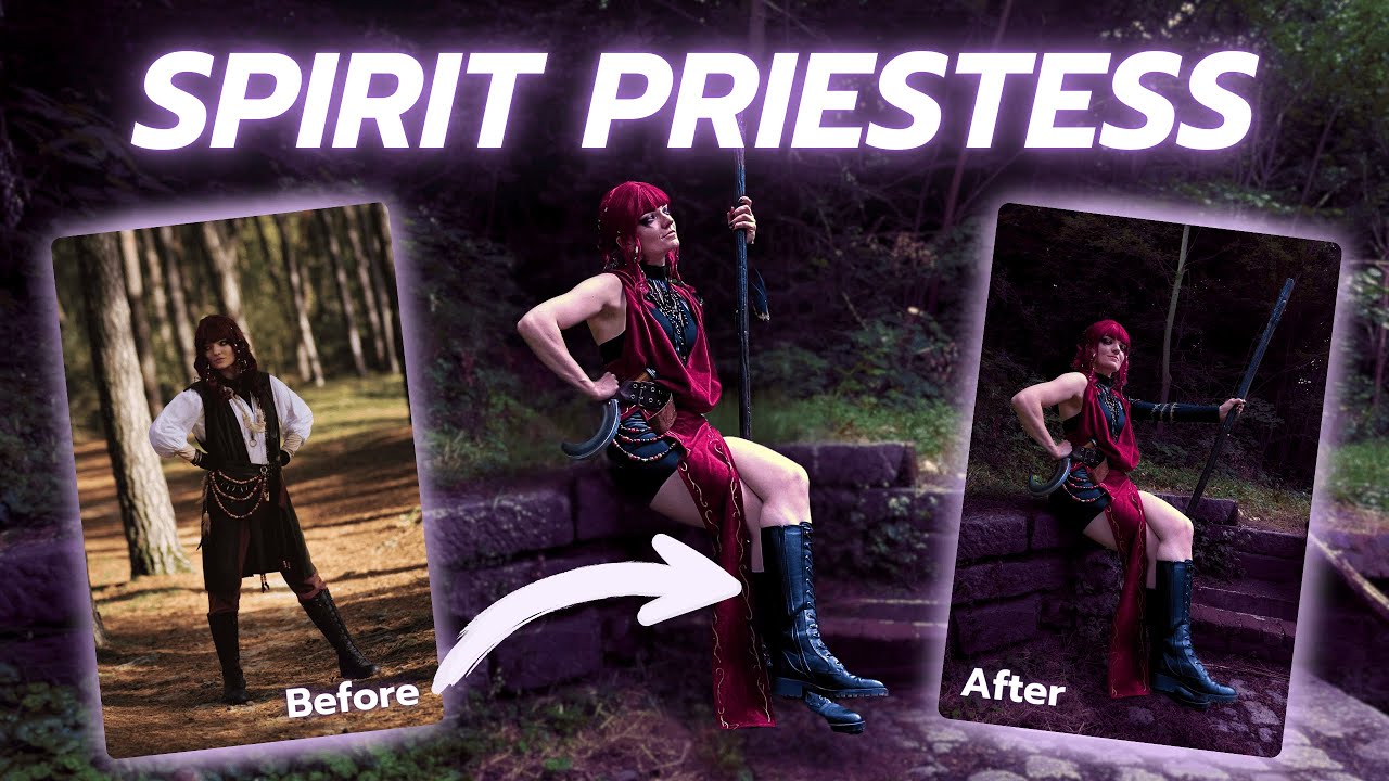 My fantasy LARP costume needed a glow-up ✨(so I remade it!)