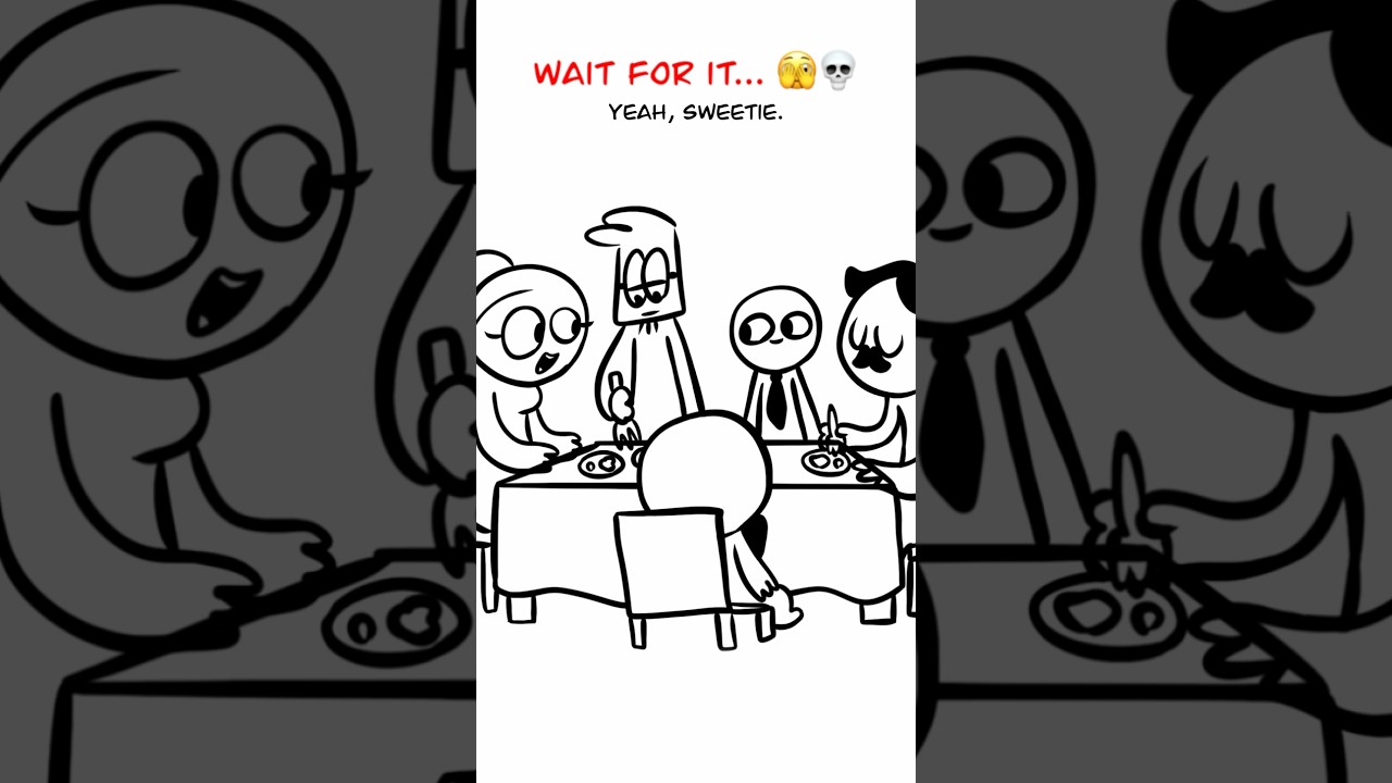 Dad&rsquo;s Reaction 😳 (Animation Meme) Anim: RedFlowerCrown #shorts