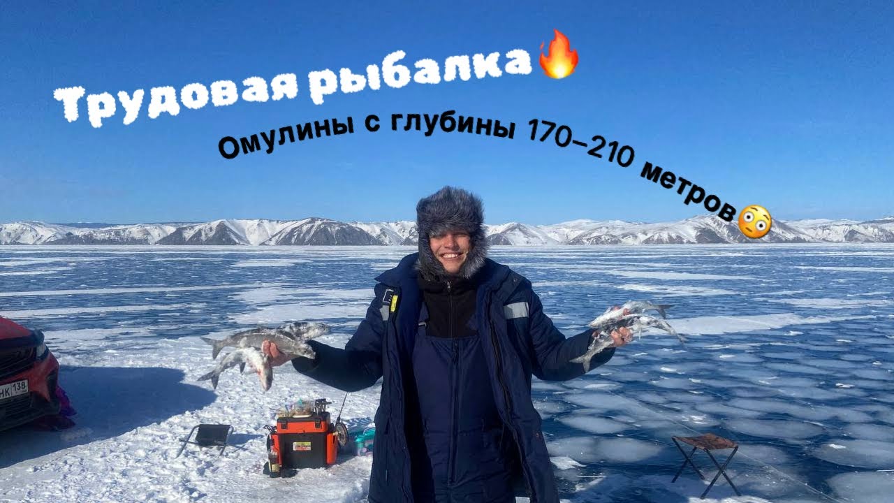 Трудовая рыбалка на омуля🔥рыба гнет удочки😳7 Хвостов за раз 💪
