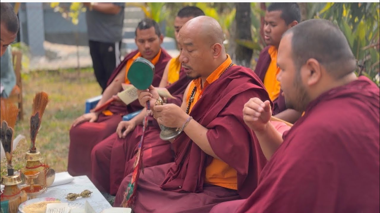 Today On 11/3/2026 Green Tara Puja And Domang pat Somewhere In Kalimpong 