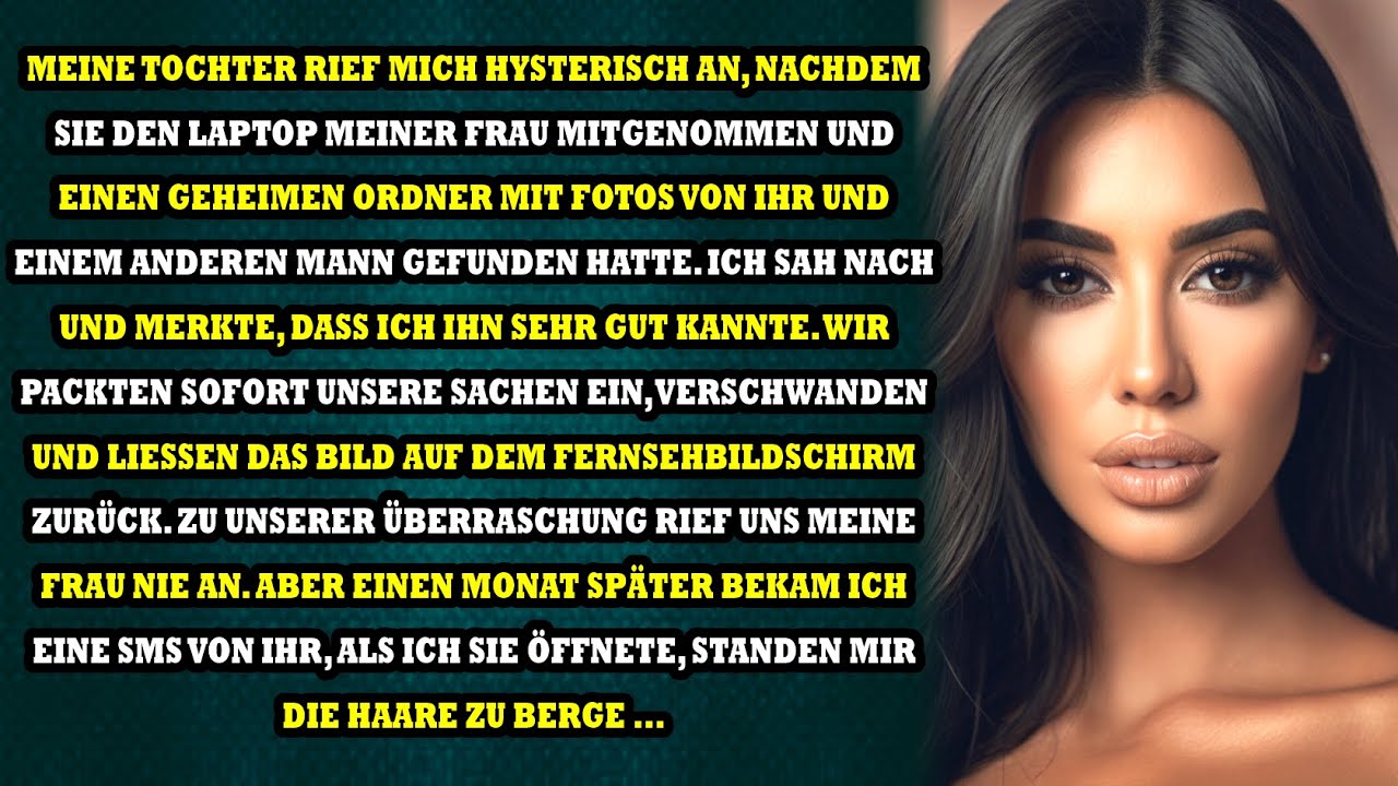SIE HAT MICH BETROGEN. Betrügende Frau machte einen kleinen Fehler und wurde erwischt...