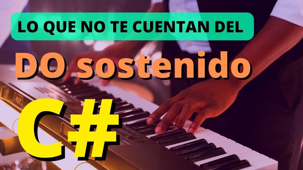🔥 DO Sostenido Mayor (C# Mayor) en el Piano 🎹 TIPs para aprender a tocar el piano rápido