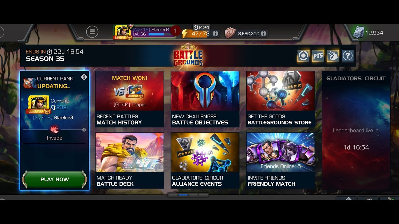 MCOC Battlegrounds Season 35 - Invade Sucks