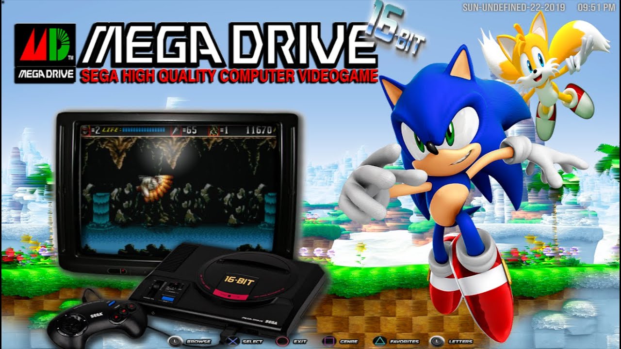 PACK #4 HyperSpin - SEGA MEGA DRIVE (full) (+FIX)