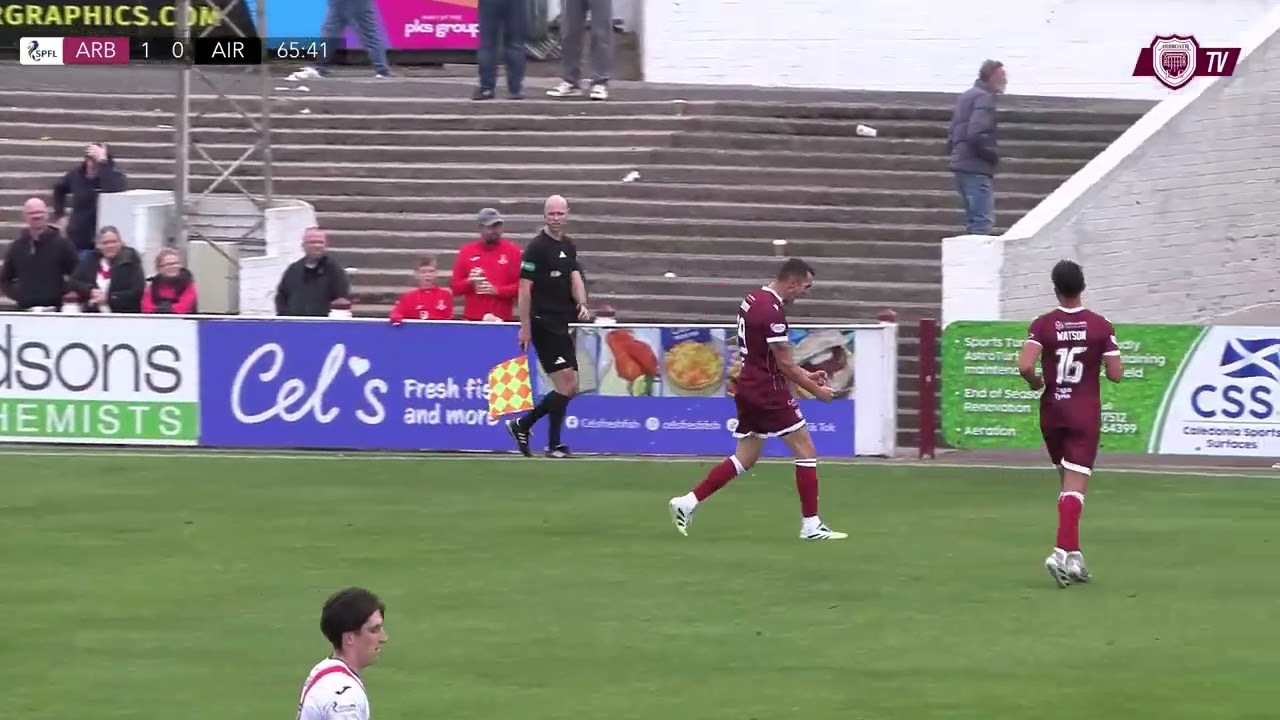 Arbroath 1 - 0 Airdrieonians - Match Highlights