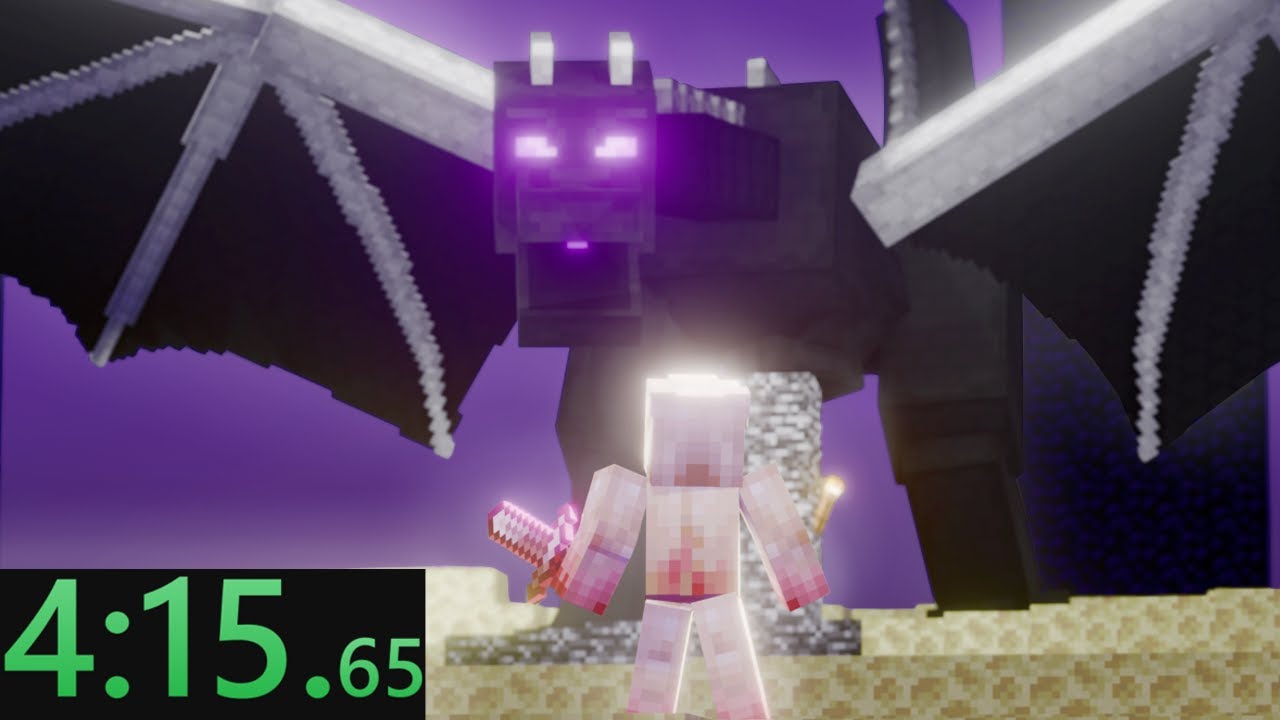 Mein erster MINECRAFT SPEEDRUN...