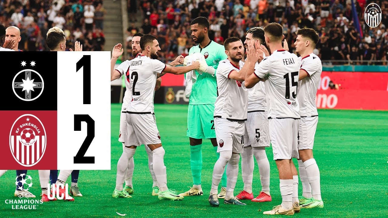 #UCL | FCSB 1:2 Shkëndija | HIGHLIGHTS