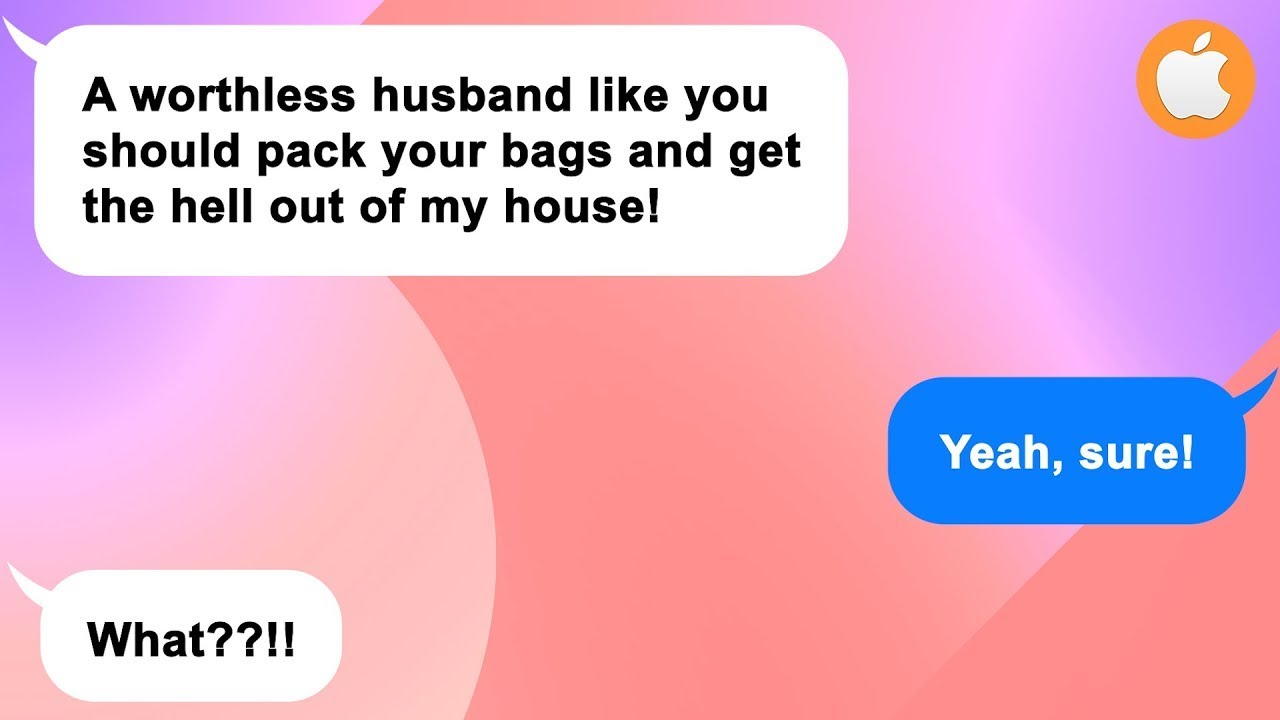 [Apple] I broke a bone and landed in the hospital, only to find out my wife and kids left me!