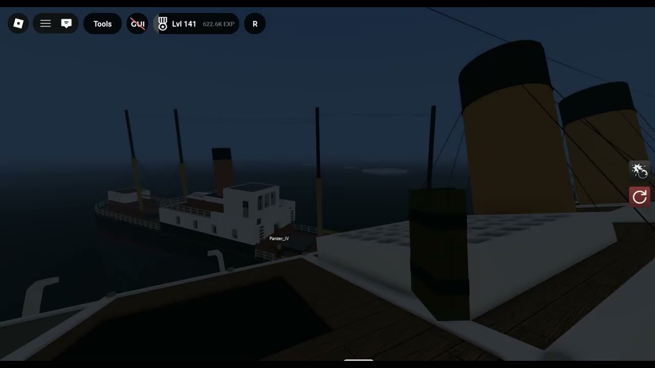 A (Poor) attempt to portray the sinking of Empress of Ireland. Part. 1 | Sail and Sink Simulator Rbx