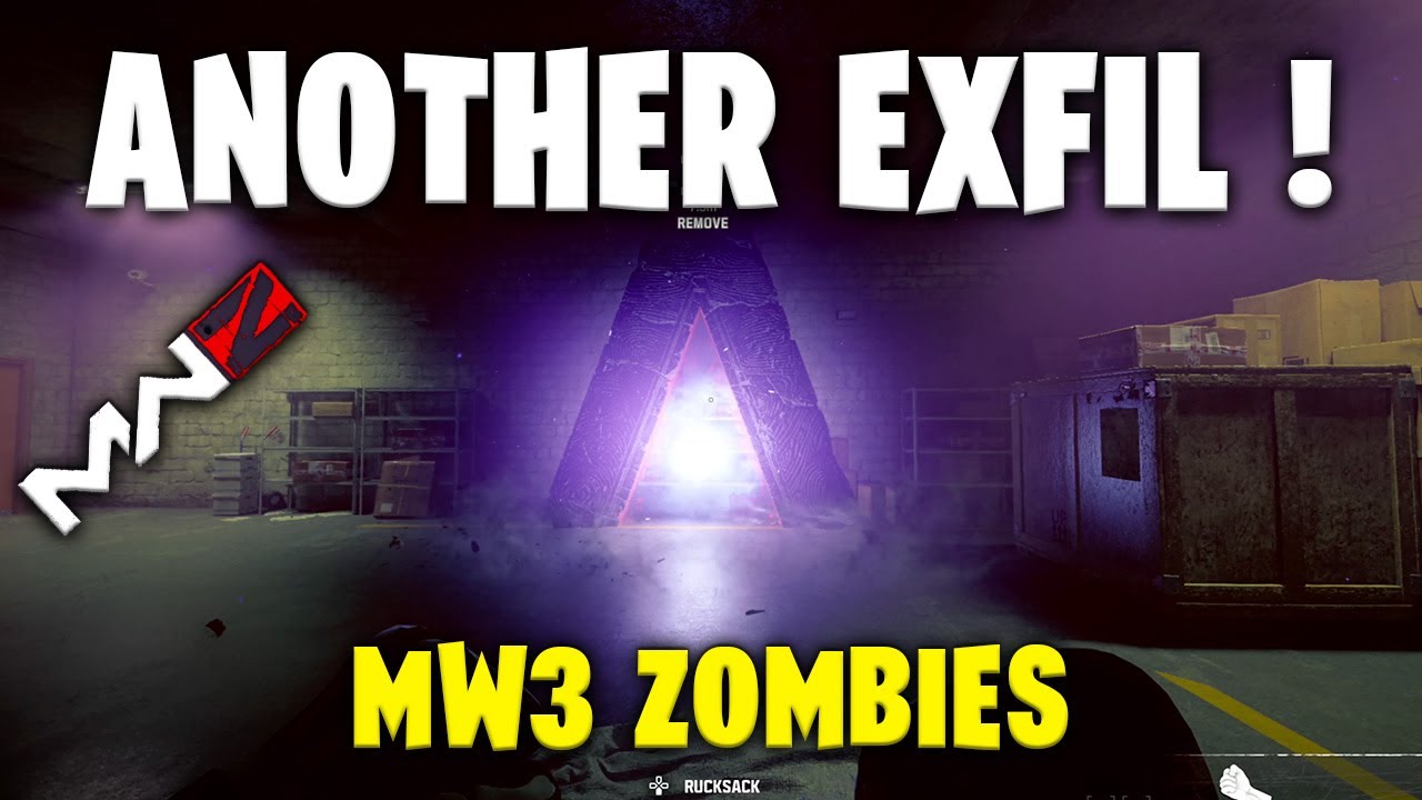 MW3 ZOMBIES NEW DARK AETHER | WHERE IS THE SECOND EXFIL
