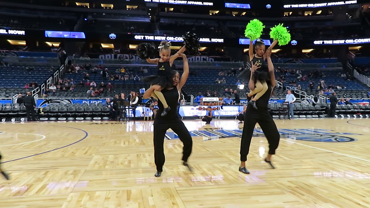 Standing Ovation Talent Group Orlando Fl. Director Terri Burns. Pre game performance  Dec. 30, 2017.