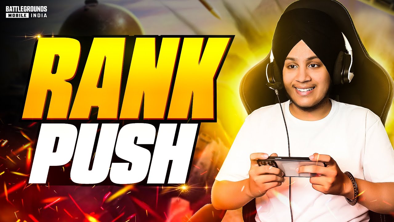 KYA AAJ TOP 30 HOGA ? CONQUEROR RANK PUSH #bgmilive #bgmi