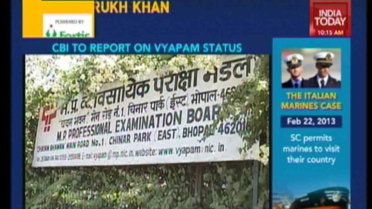 CBI To Submit Report On Vyapam Scam Investigation