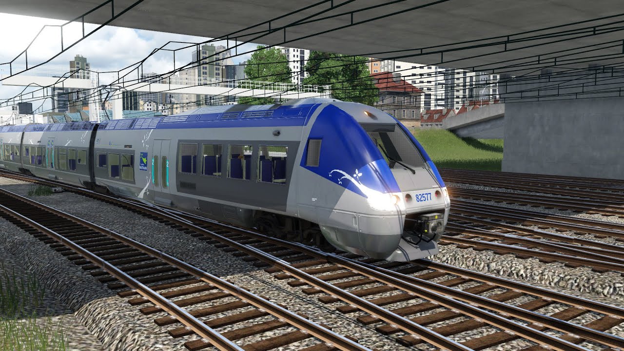 Transport  Fever 2 : Premier TER à Rennes direction Le Mans ! Episode 64