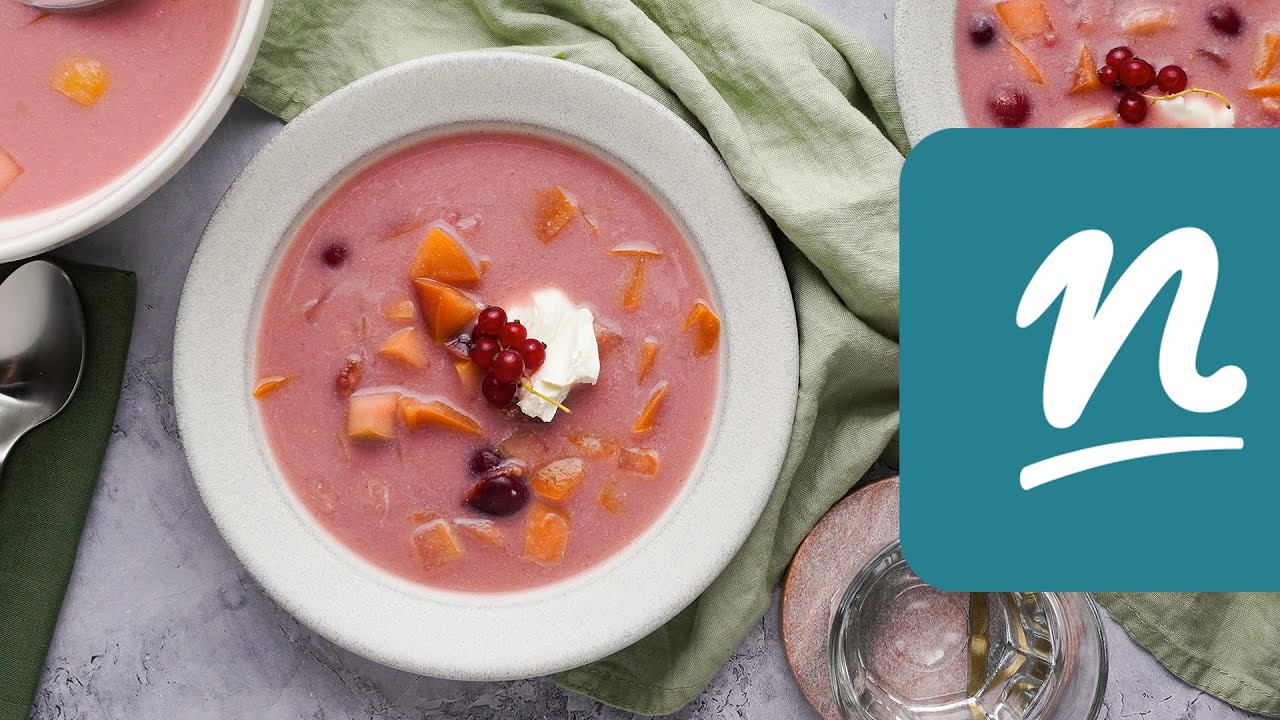Selymes-krémes gyümölcsleves a nyár legjavából recept | Nosalty