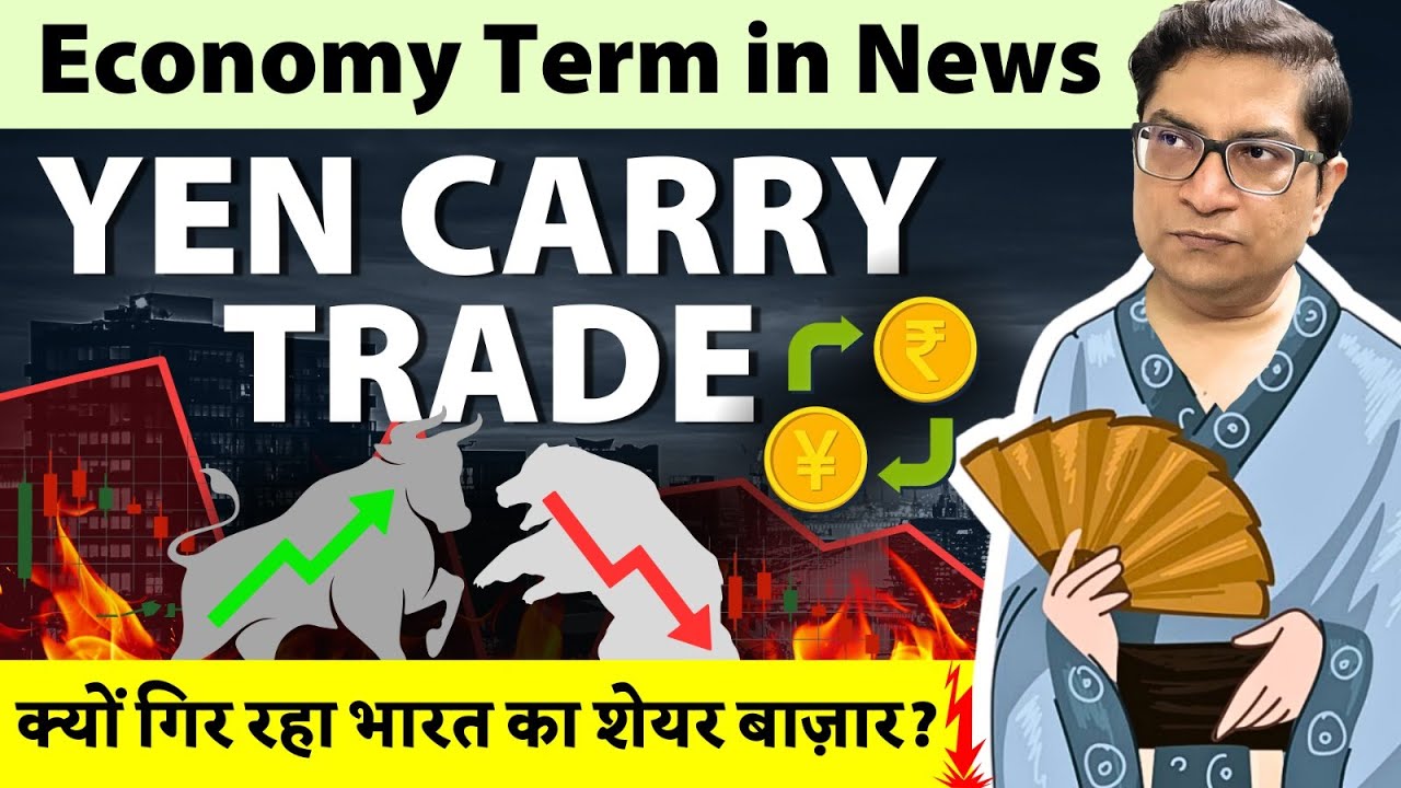 [Economy] Yen Carry Trade | Sharemarket Collapse | Arbitrage Terms in News for UPSC @TheMrunalPatel