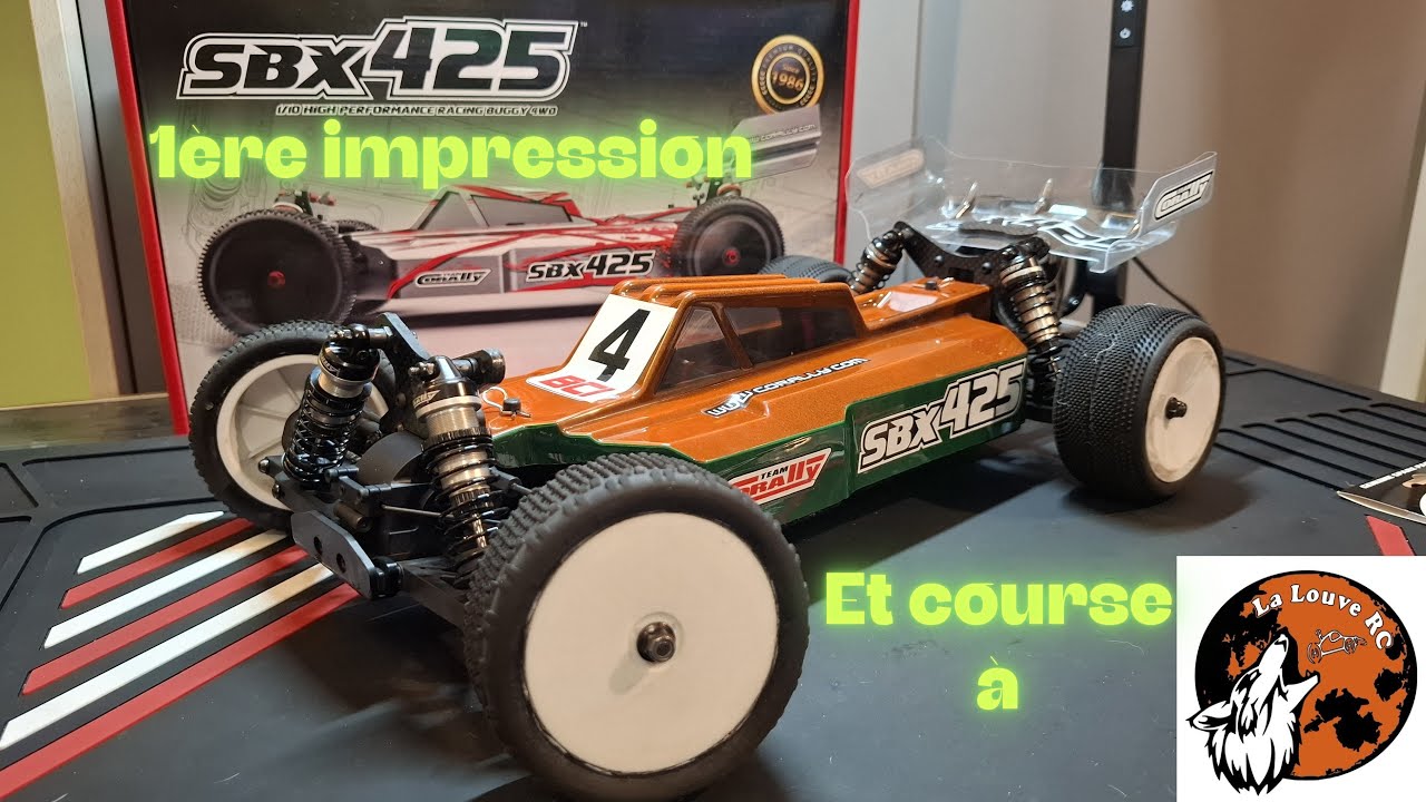 Premiers tours de roue avec la Team Corally SBX-425 et retour sur la course à La Louve RC