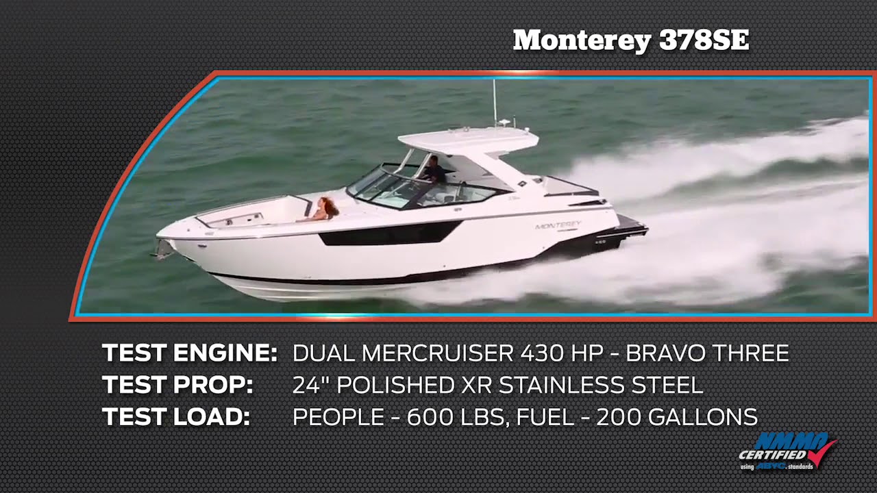 Monterey Boats 378SE Walk Through with Boating Magazine
