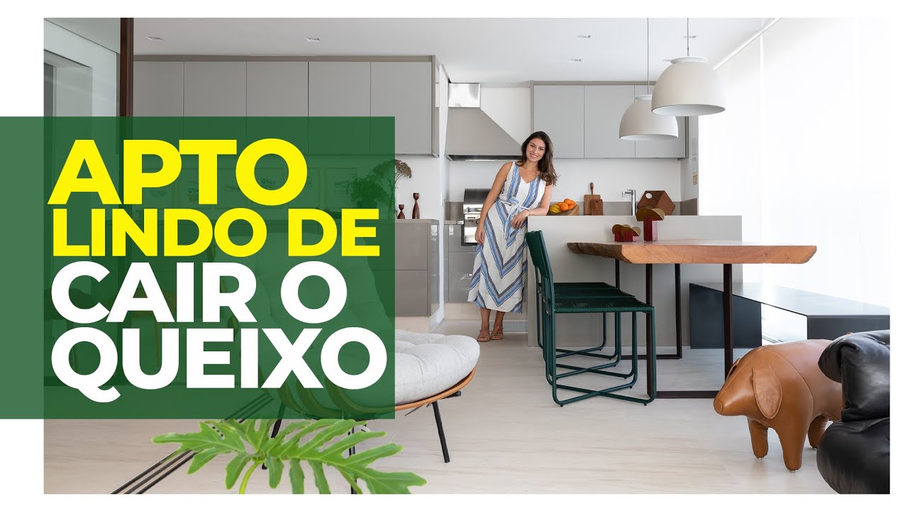 APARTAMENTO PERFEITO COM DECORAÇÃO E DESIGN BRASILEIRO - LINDO DEMAIS!