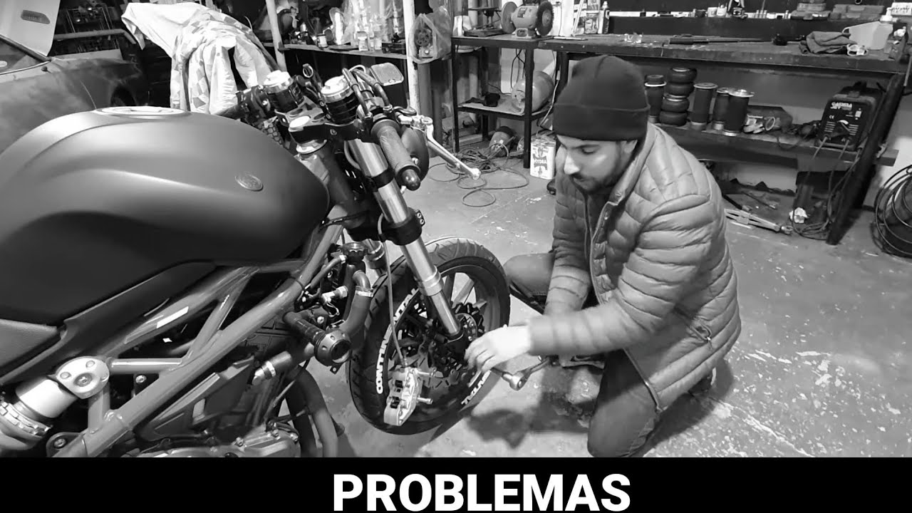 Problemas con suspensión delantera BENELLI 300 [PROJECT #15]