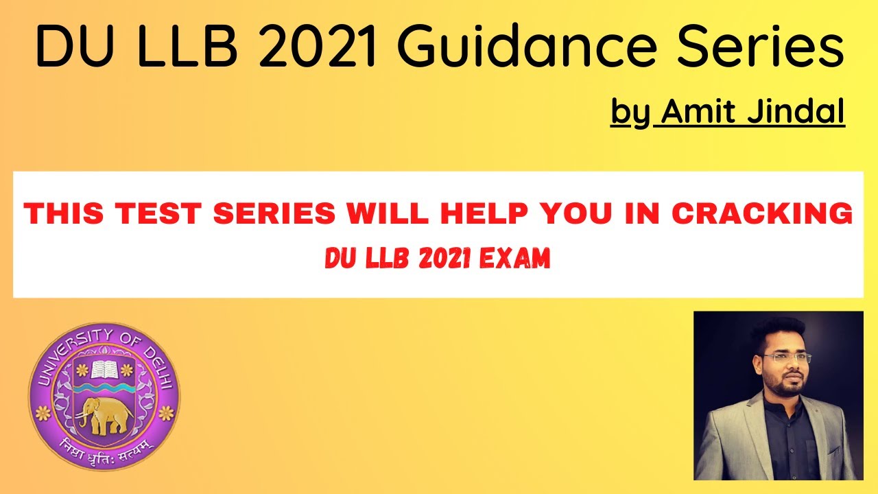 Best Test Series & Practice Sets For DU LLB 2021 | MUST WATCH