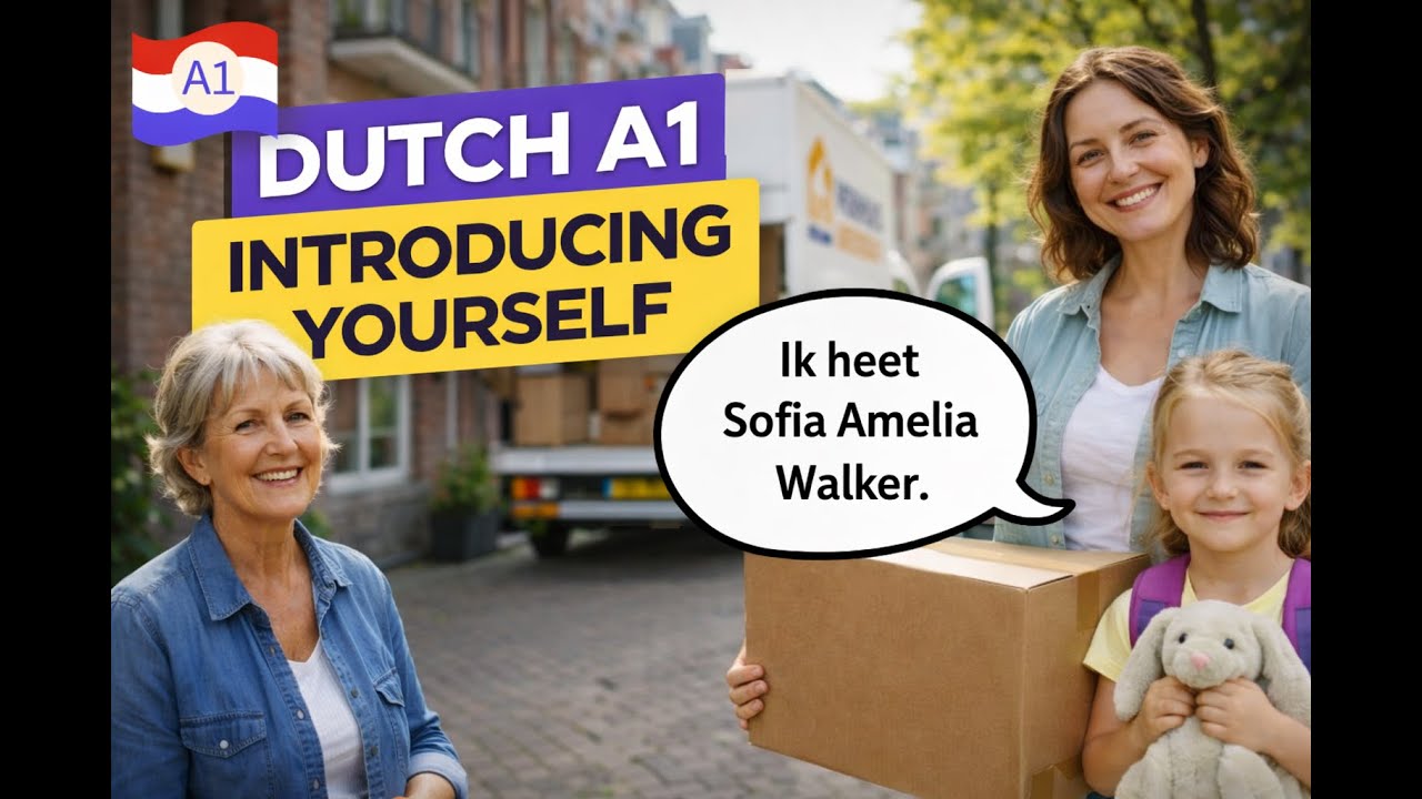 Dutch A1 Situations – Introducing Yourself | New Neighbours