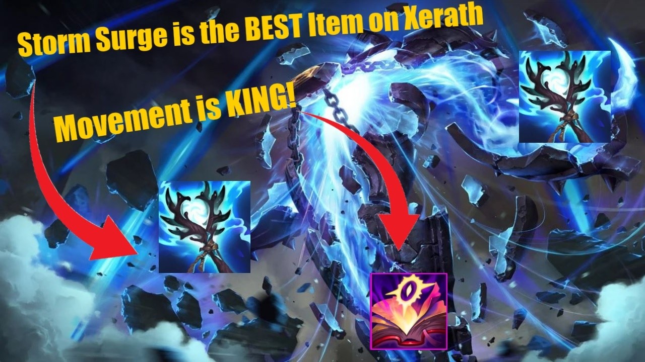 Stormsurge is the BEST Item on Xerath in Season 16! (Movement = KING)