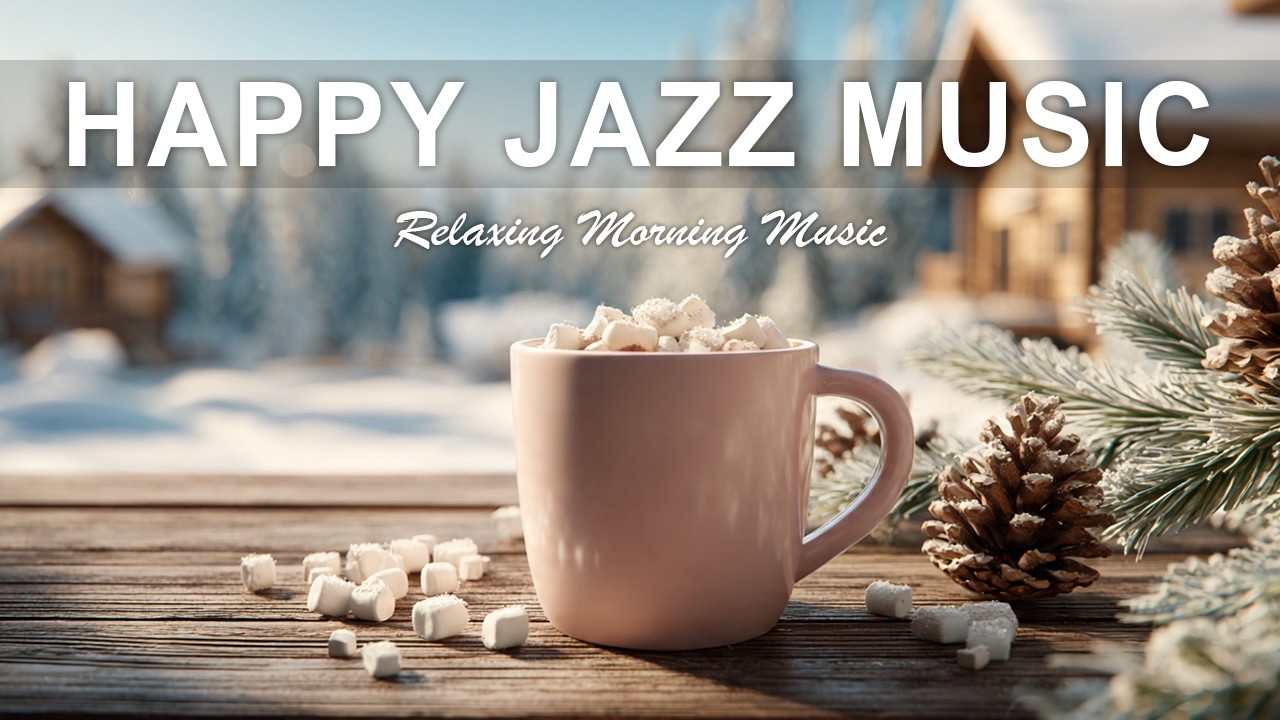 Happy Jazz Music☕ January Bossa Nova Instrumental & Relaxing Jazz Cafe Music for Studying