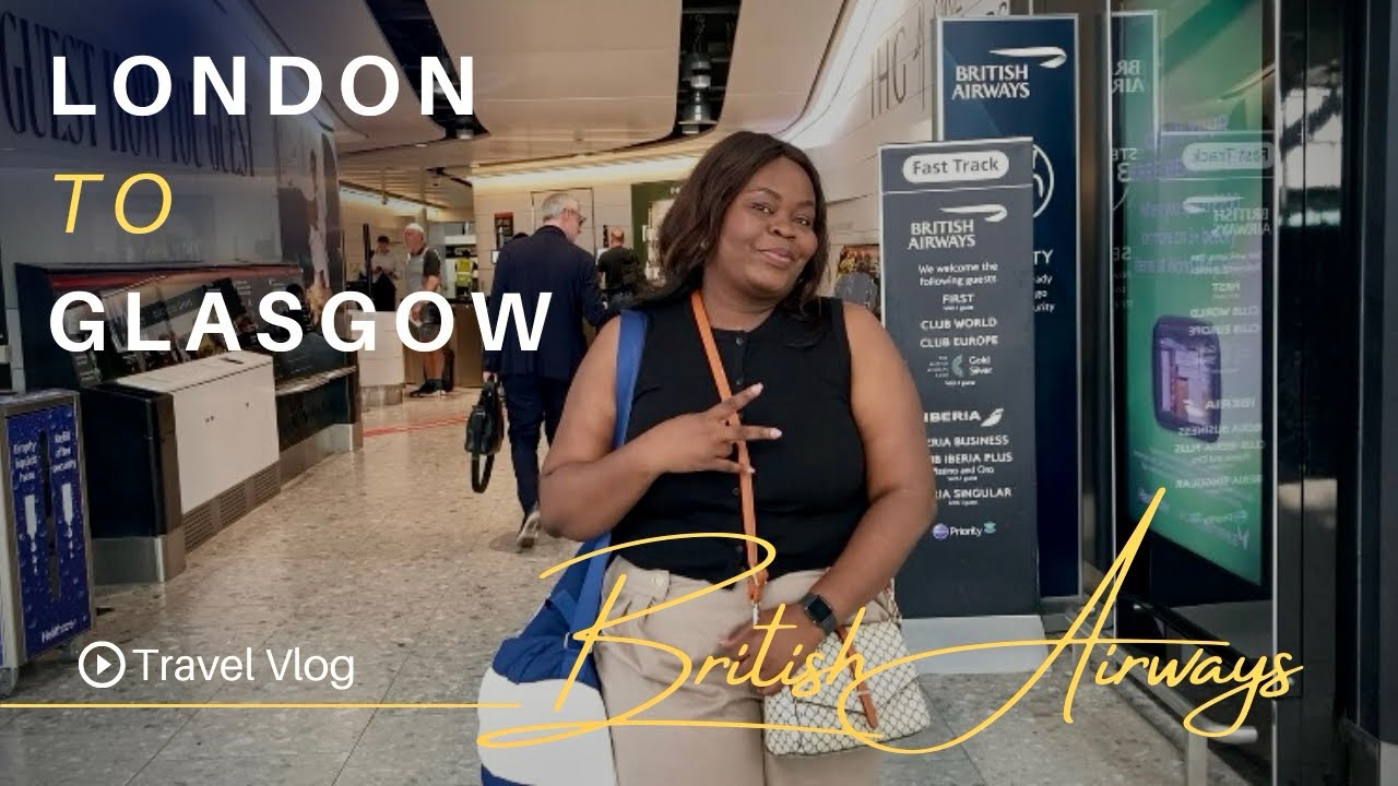 Бизнес-класс British Airways ✈️ Лондон Хитроу — аэропорт Глазго Видеоблог о путешествиях