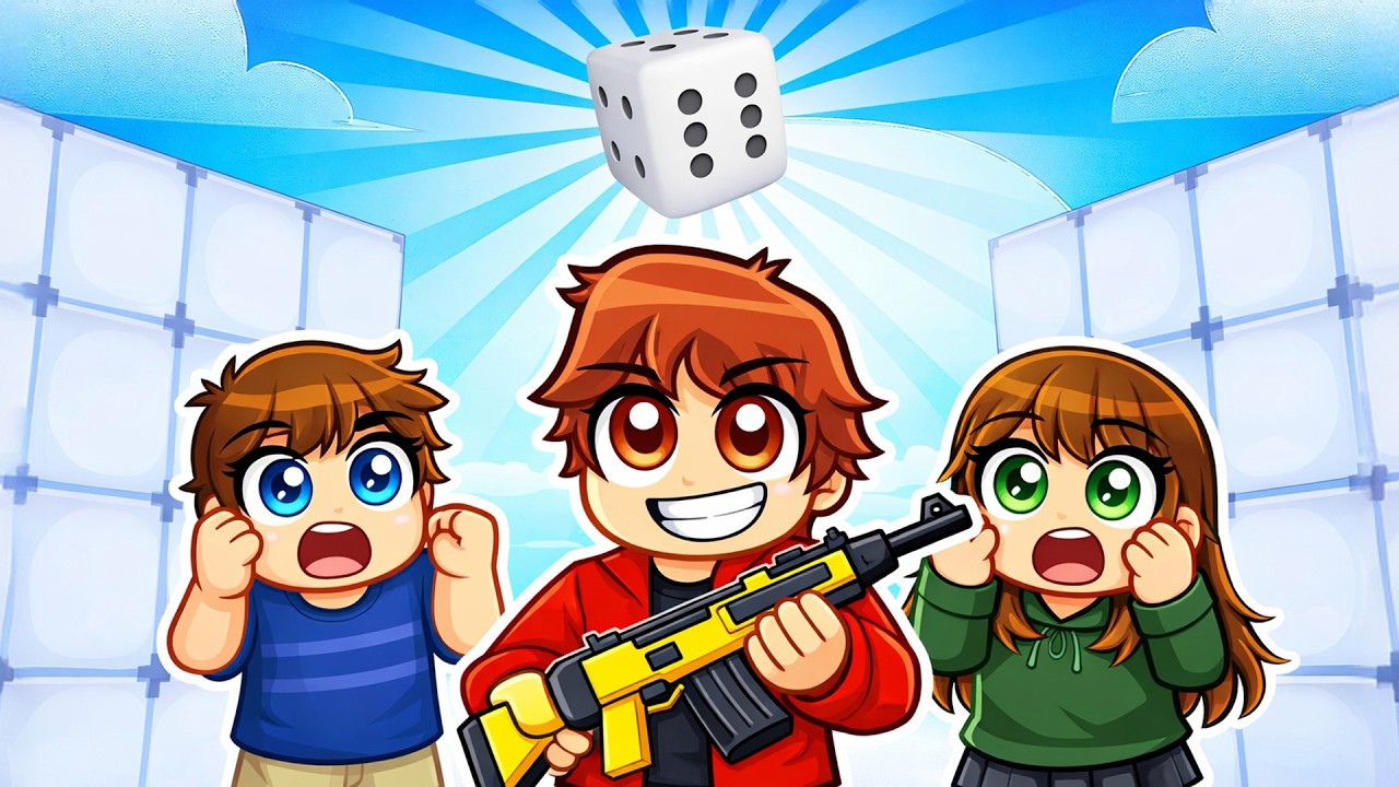 *ARME RANDOM* Challenge Cu Copiii Mei În Roblox Rivals...