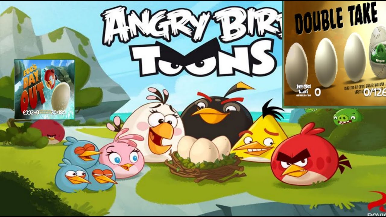 Angry Birds but it's toons by chuckandres Gameplay